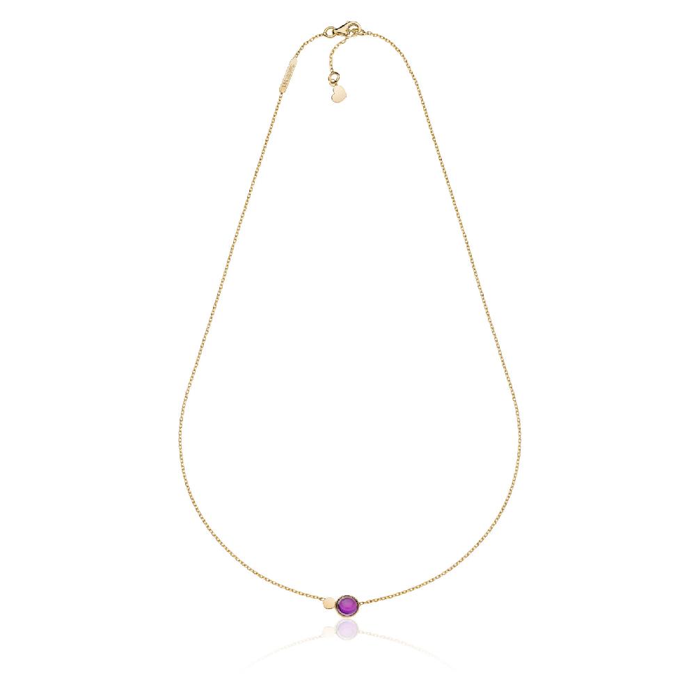 Unoaerre Collana in oro con ametista | UNOAERRE Gioielli Vendita