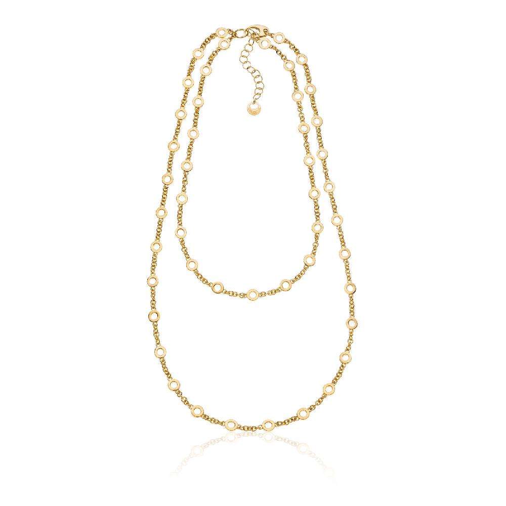 Unoaerre Collana in argento dorata | UNOAERRE Gioielli Promozione Limitata