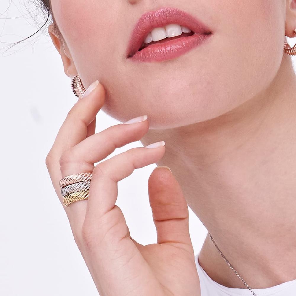 Unoaerre Fedina in argento placcato oro rosa | UNOAERRE Gioielli Offerta