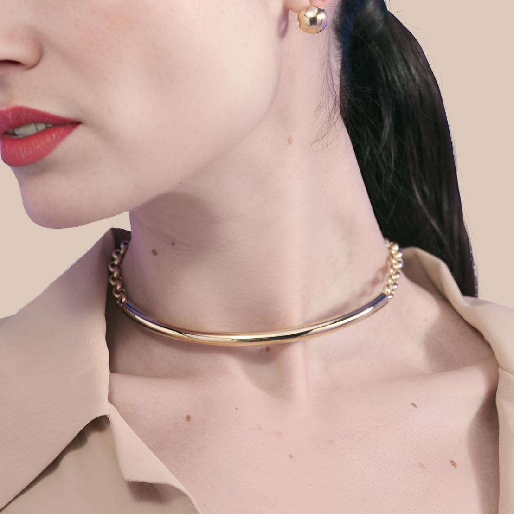 Unoaerre Collana donna in argento dorato | UNOAERRE Gioielli Flash Sale