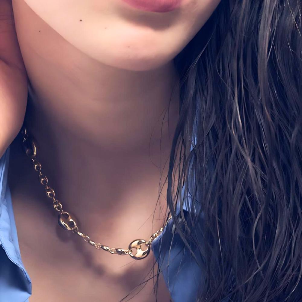 Unoaerre Collana in argento dorato | UNOAERRE Gioielli Shopping online