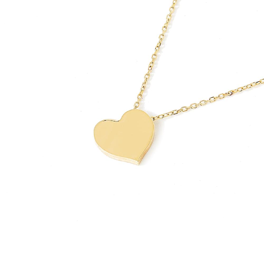 Unoaerre Collana con pendente cuore in oro | UNOAERRE Gioielli Sostegno trimestrale