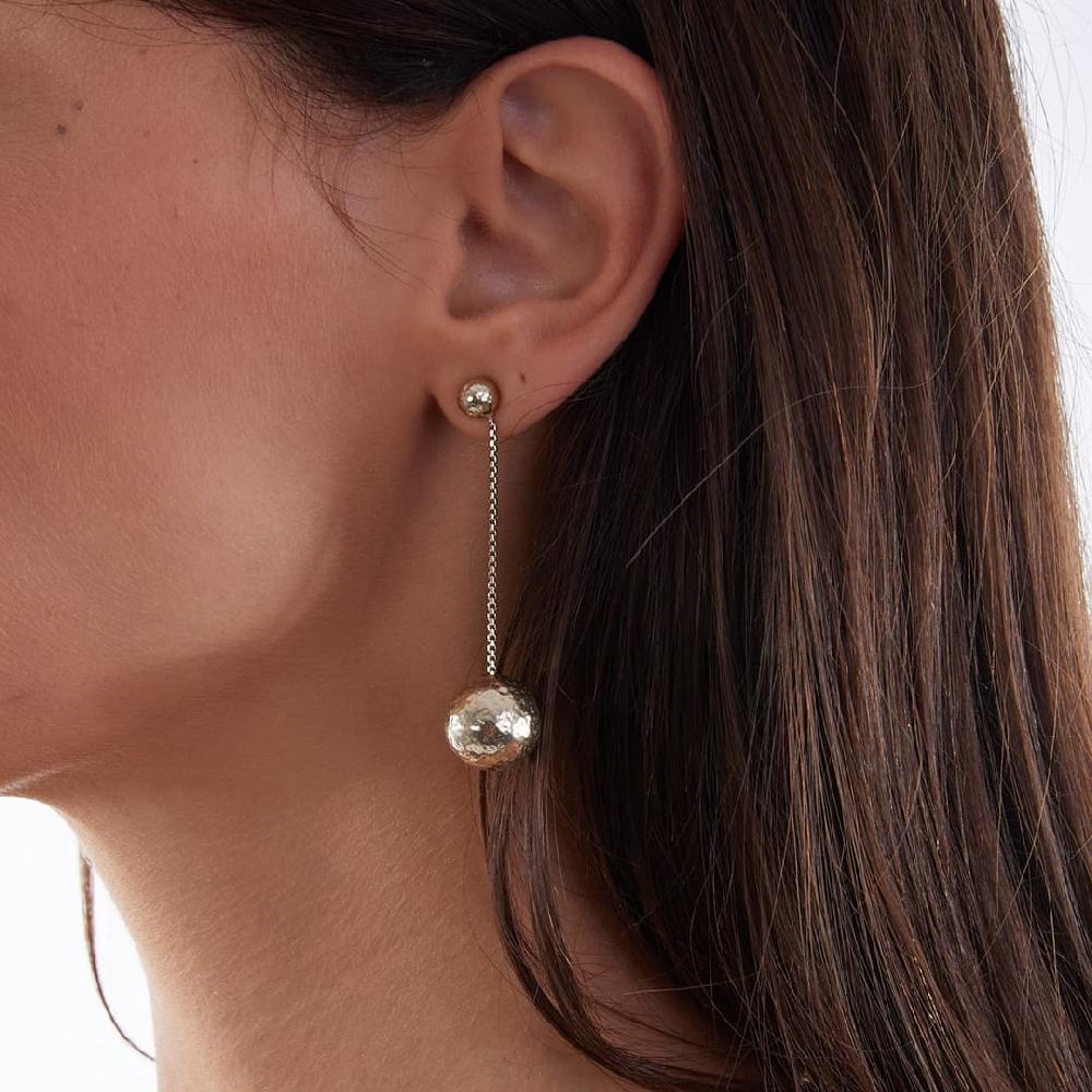 Unoaerre Orecchini in argento dorato 509165 | UNOAERRE Gioielli In Linea