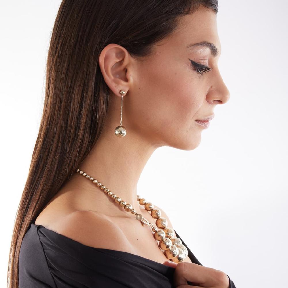 Unoaerre Orecchini in argento dorato 509165 | UNOAERRE Gioielli In Linea