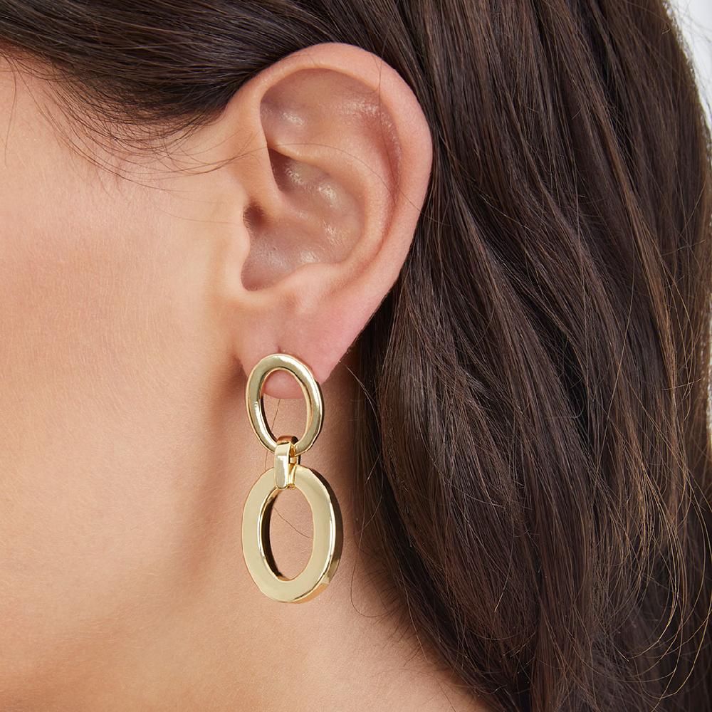 Unoaerre Orecchini in bronzo dorato 512186 | UNOAERRE Gioielli Shopping Online