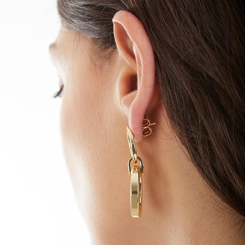Unoaerre Orecchini in bronzo dorato 512186 | UNOAERRE Gioielli Shopping Online
