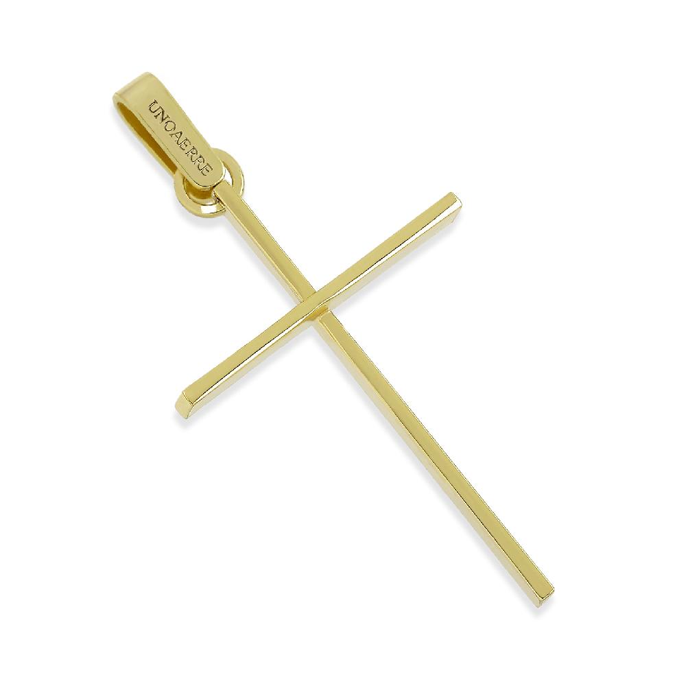 Unoaerre Pendente uomo dorato | UNOAERRE Gioielli Saldi Di Fabbrica