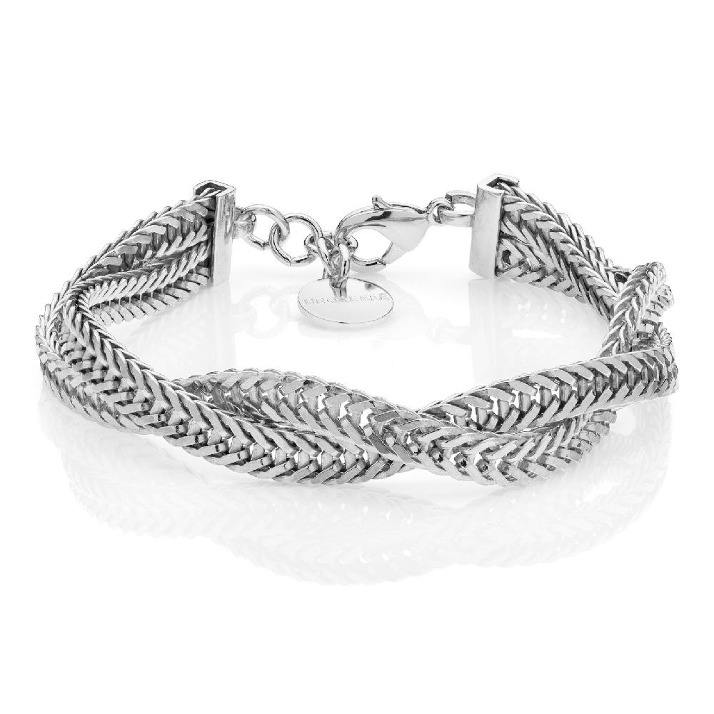 Unoaerre Bracciale donna coda di volpe a intreccio | UNOAERRE Gioielli Liquidazione