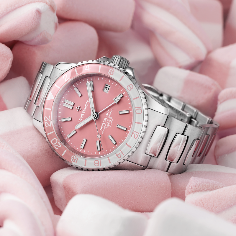 Venezianico NEREIDE GMT Rosa - 3521506C Qualità