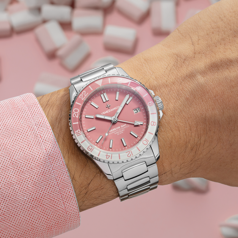 Venezianico NEREIDE GMT Rosa - 3521506C Qualità