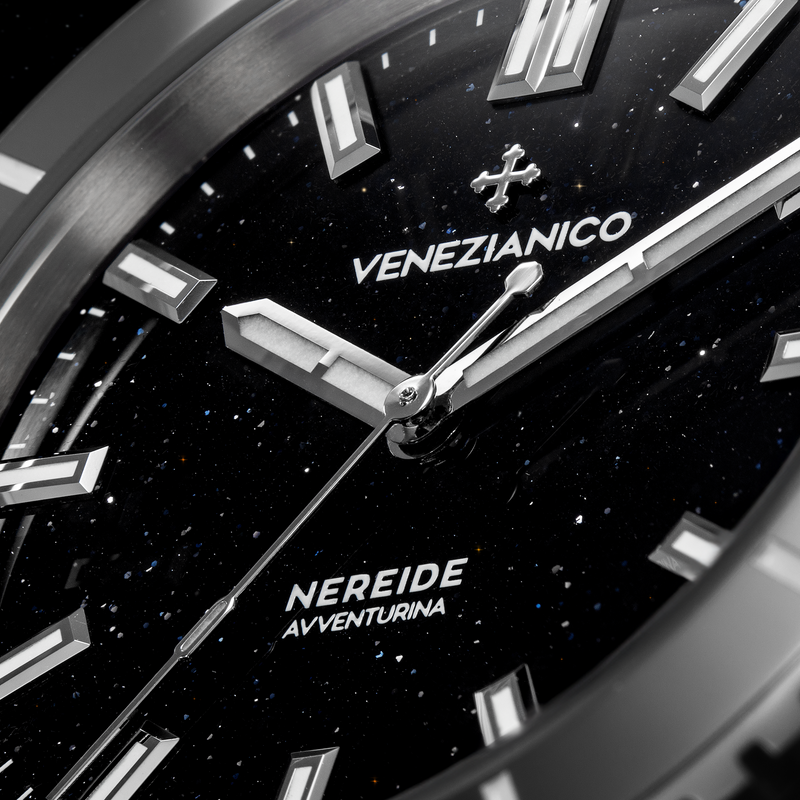 Venezianico NEREIDE Avventurina Nera - 3121550C Spedizione Gratuita