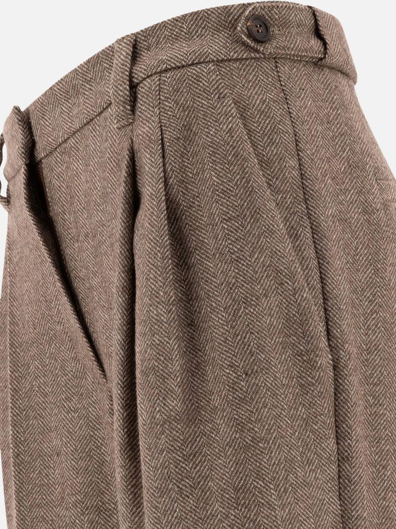 Vietti Brunello Cucinelli Pantaloni "Baggy Sartorial" Offerta