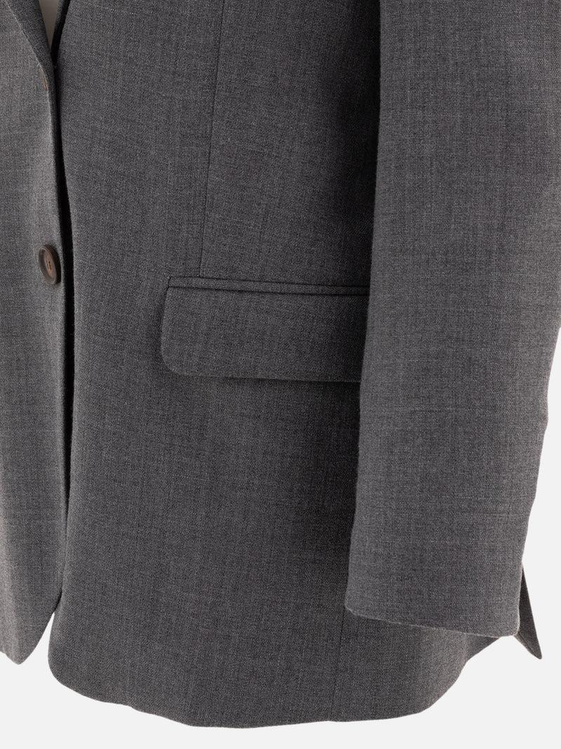 Vietti Brunello Cucinelli Blazer monopetto in misto lana I Più Venduti