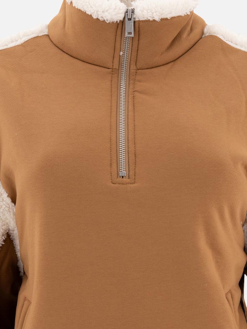 Vietti Ugg Felpa con mezza zip "Lydi" Vendite Flash