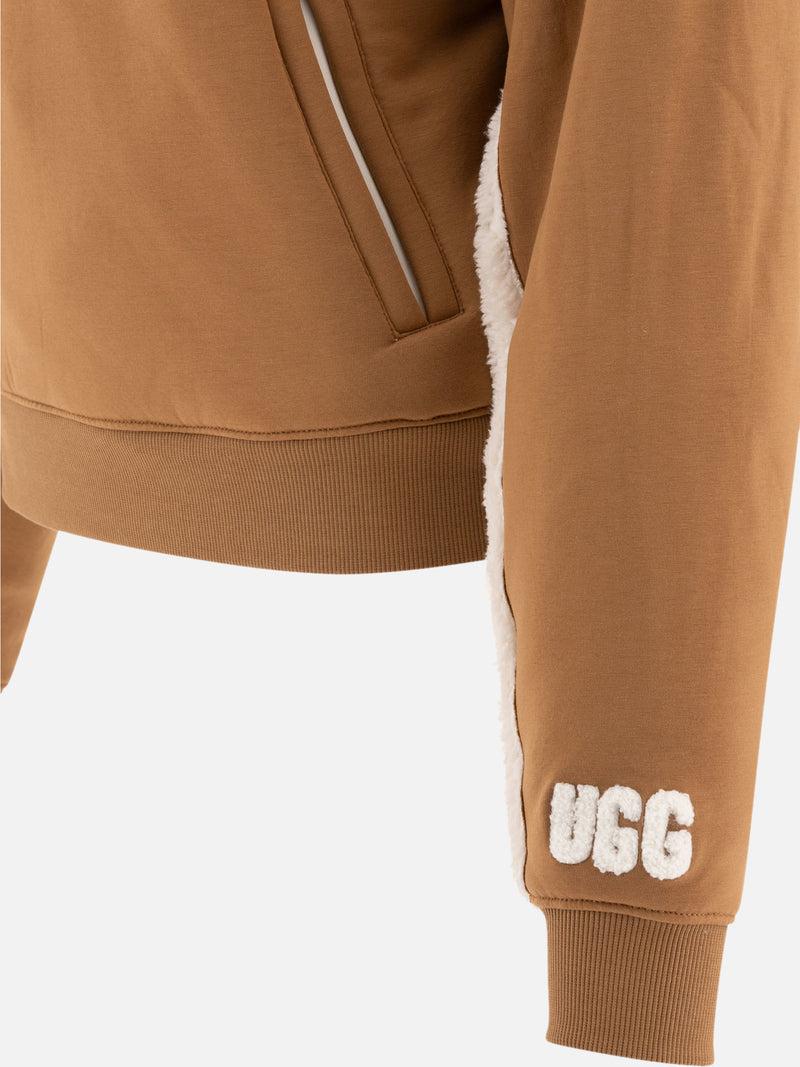 Vietti Ugg Felpa con mezza zip "Lydi" Vendite Flash