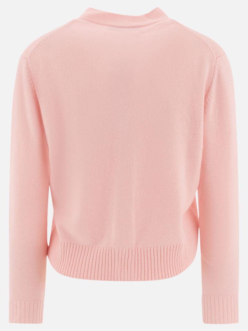 Vietti Maison Kitsuné Cardigan con ricamo "Fox Head" Moda