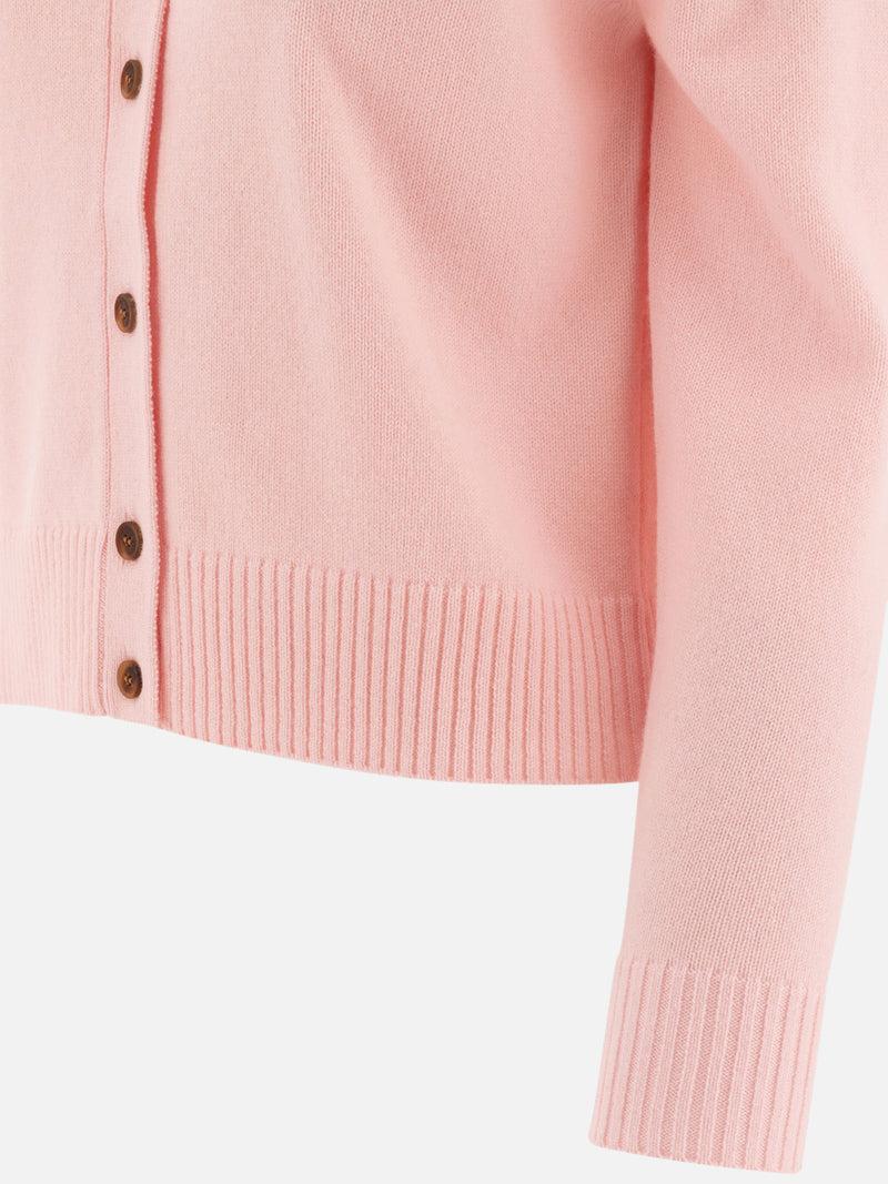 Vietti Maison Kitsuné Cardigan con ricamo "Fox Head" Moda