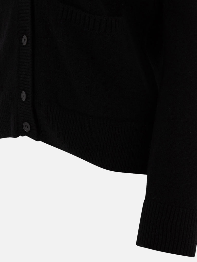 Vietti Maison Kitsuné Cardigan boxy "Baby Fox" Italy
