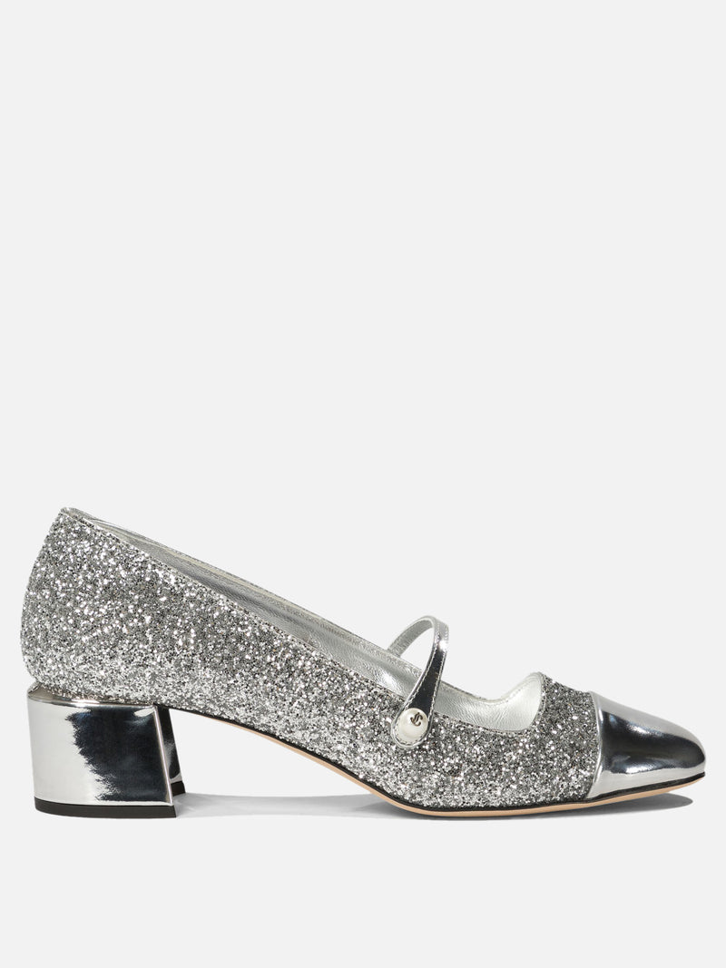 Vietti Jimmy Choo Décolleté con glietter "Elisa 45"