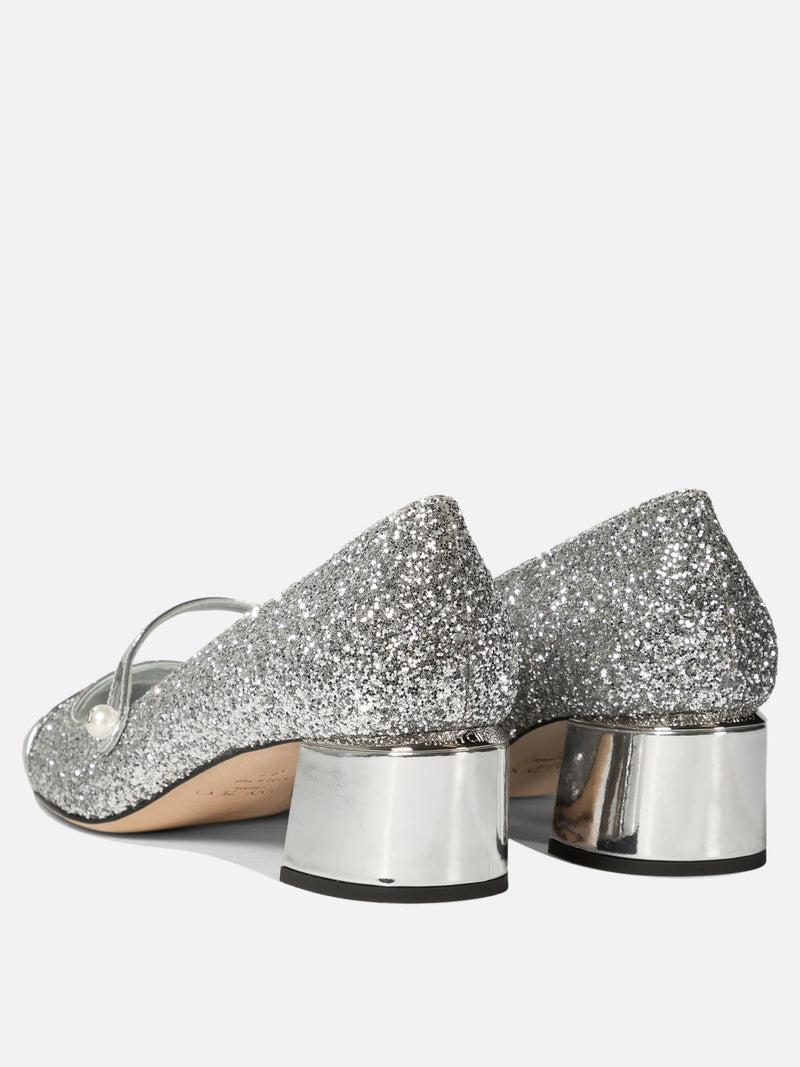 Vietti Jimmy Choo Décolleté con glietter "Elisa 45" Promozione Limitata