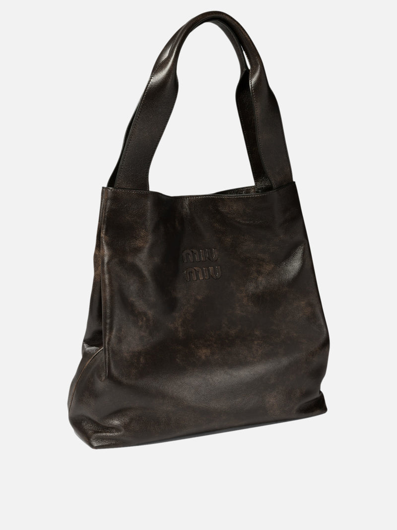 Vietti Miu Miu Borsa a spalla in pelle Negozio
