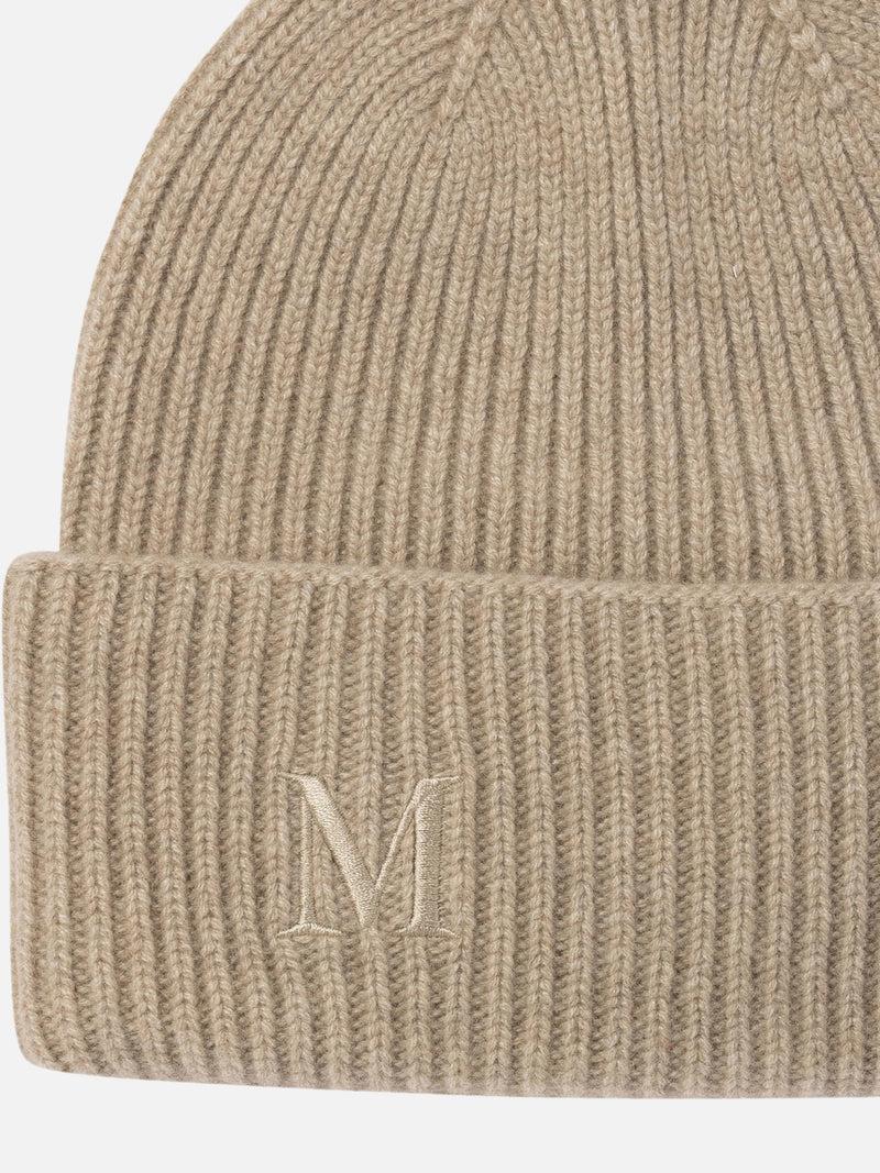 Vietti Max Mara Berretto in cashmere a coste In Linea