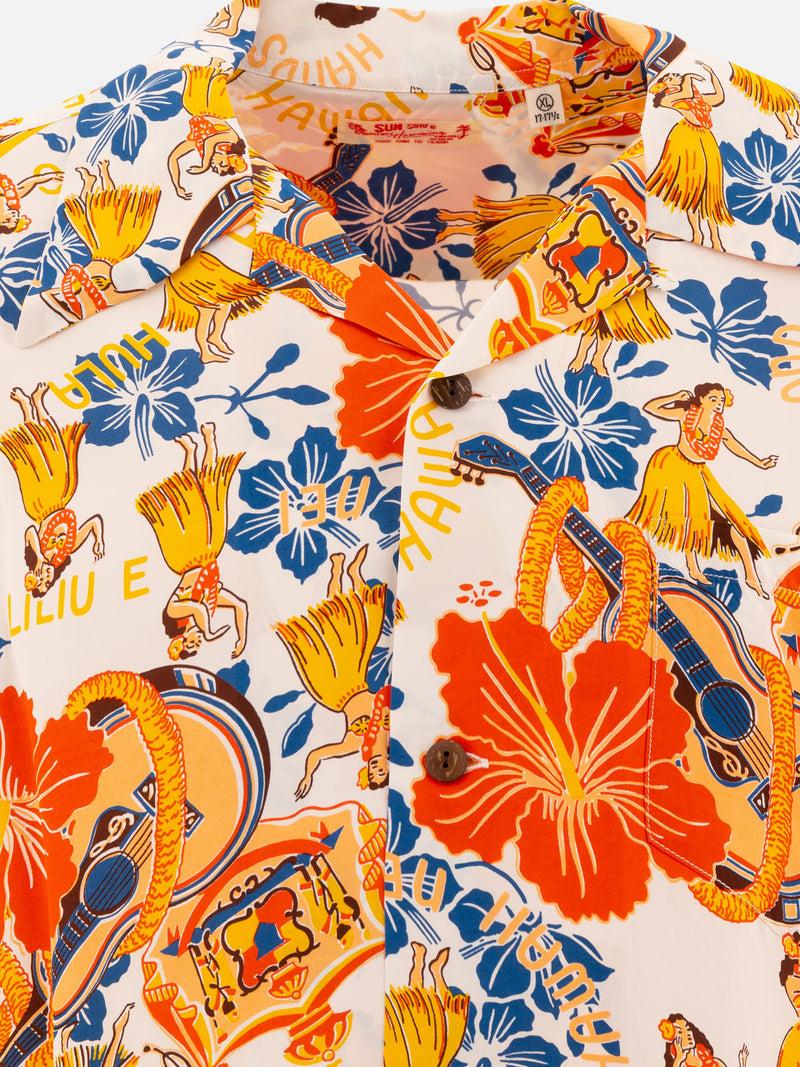 Vietti Sun Surf Camicia "Lovely Hula Hands" Prezzo Ridotto