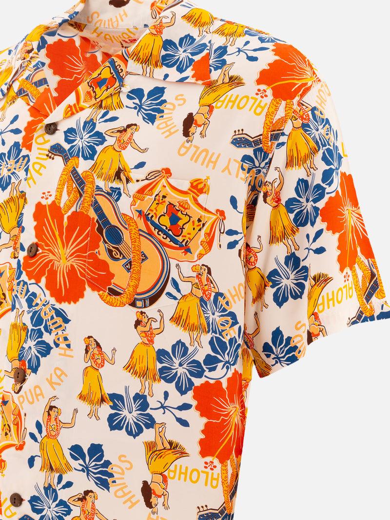 Vietti Sun Surf Camicia "Lovely Hula Hands" Prezzo Ridotto