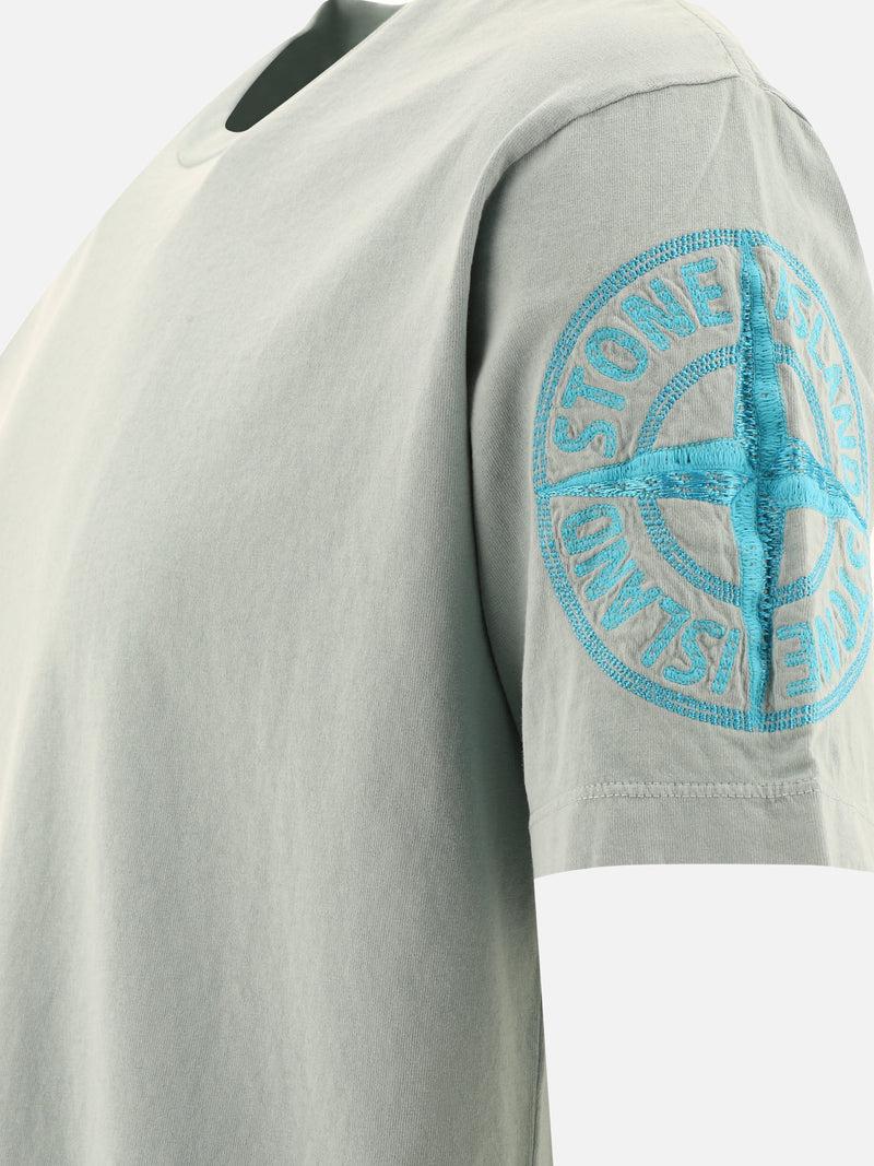 Vietti Stone Island T-shirt con stampa "Compass" Vendita Economica