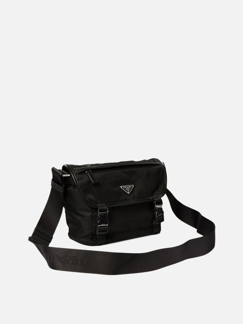 Vietti Prada Borsa a tracolla in Re-Nylon e Saffiano Italy