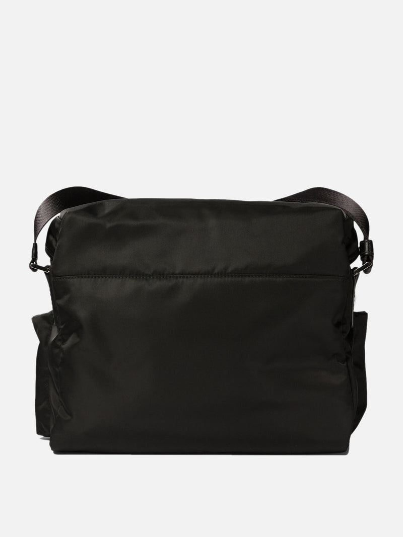 Vietti Prada Borsa con tracolla in Re-Nylon e pelle Ritorno libero