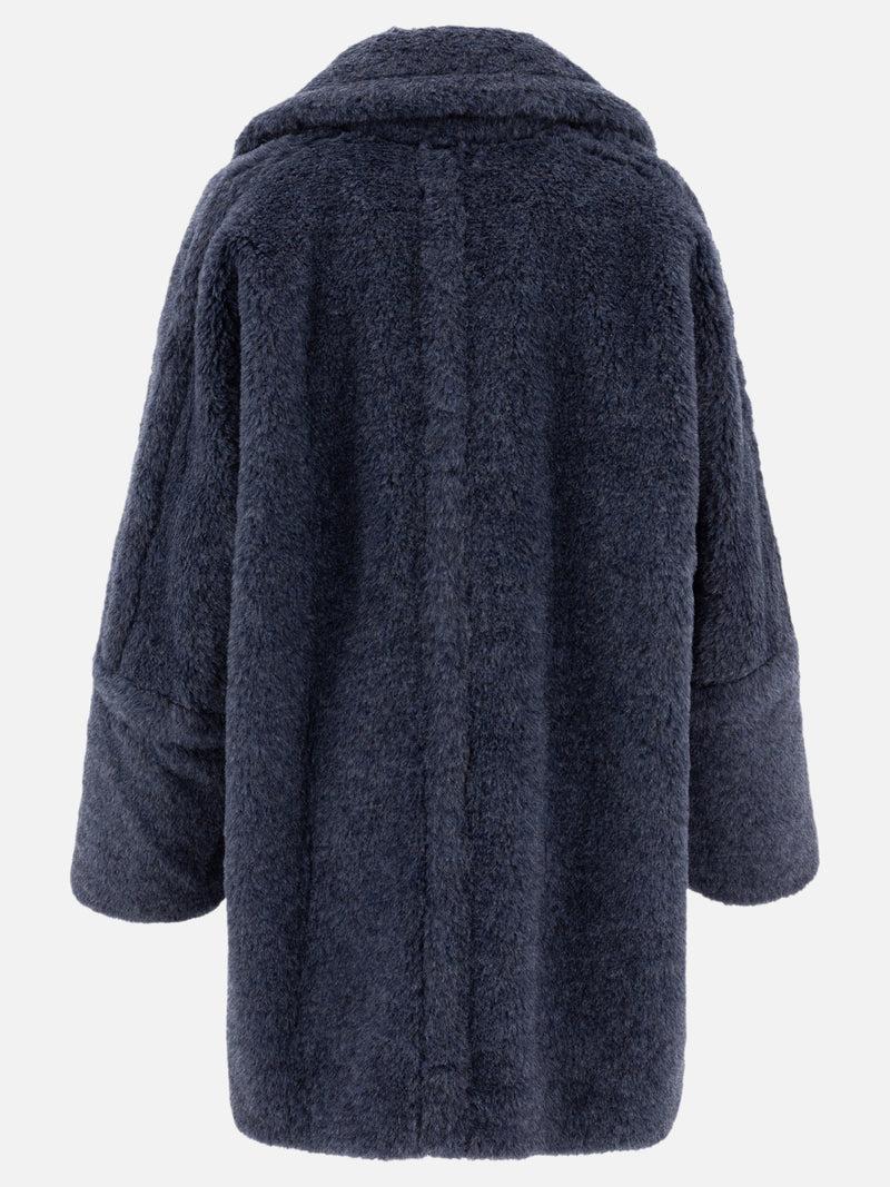 Vietti Max Mara Cappotto corto in alpaca e lana "Teddy Bear Icon" Prezzo Ridotto