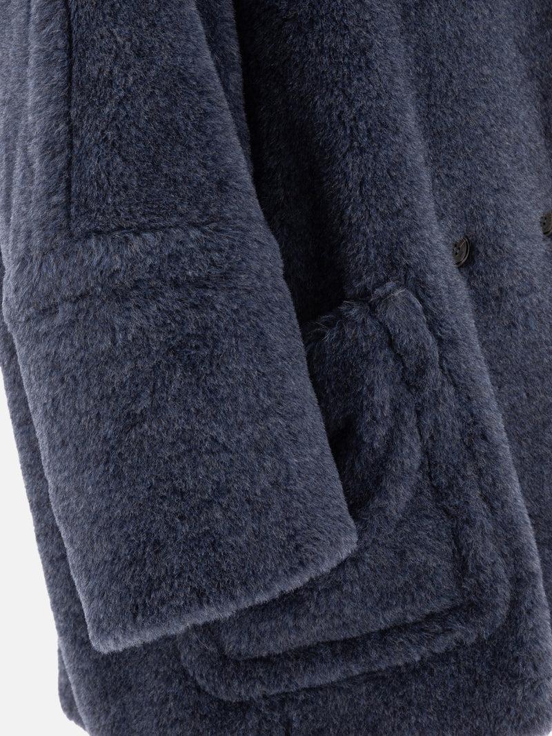 Vietti Max Mara Cappotto corto in alpaca e lana "Teddy Bear Icon" Prezzo Ridotto