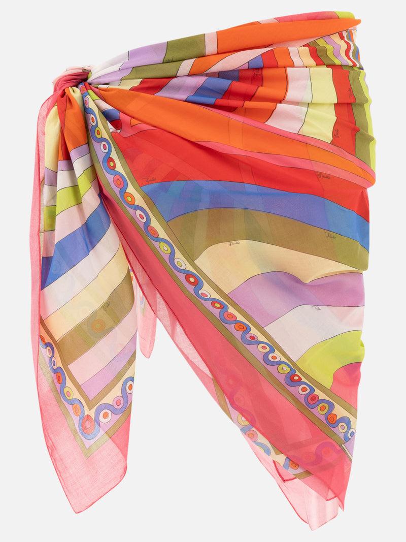 Vietti Pucci Sarong con stampa Iride e Onde Offerta