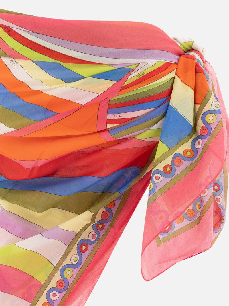 Vietti Pucci Sarong con stampa Iride e Onde Offerta