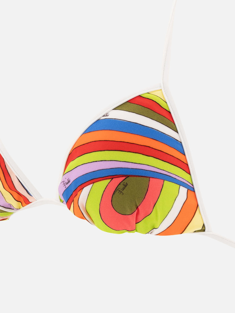 Vietti Pucci Top bikini con stampa Iride Hotsell