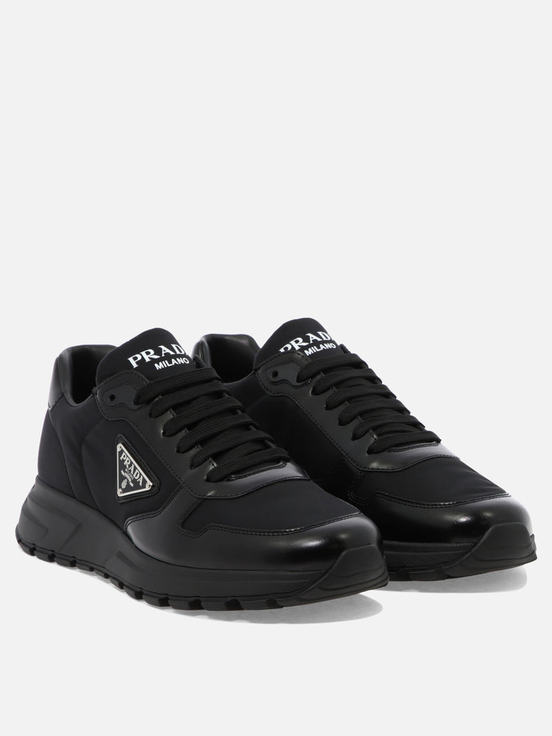 Vietti Prada Sneaker in pelle e Re-Nylon "PRAX 01" Pezzi Unici