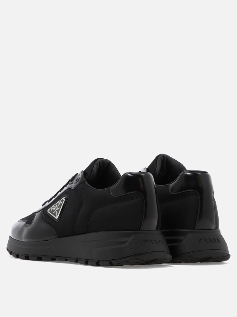 Vietti Prada Sneaker in pelle e Re-Nylon "PRAX 01" Pezzi Unici