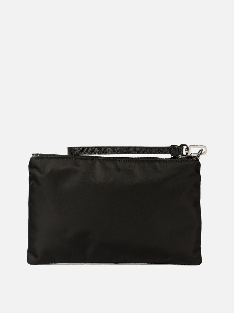 Vietti Prada Pouch in Re-Nylon e Saffiano Prezzo Ridotto