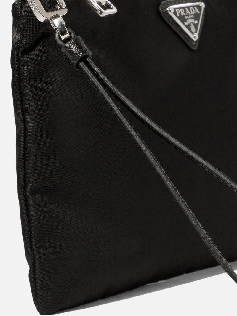 Vietti Prada Pouch in Re-Nylon e Saffiano Prezzo Ridotto