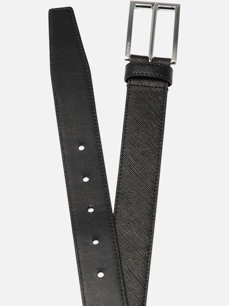 Vietti Prada Cintura in pelle Saffiano Sconto