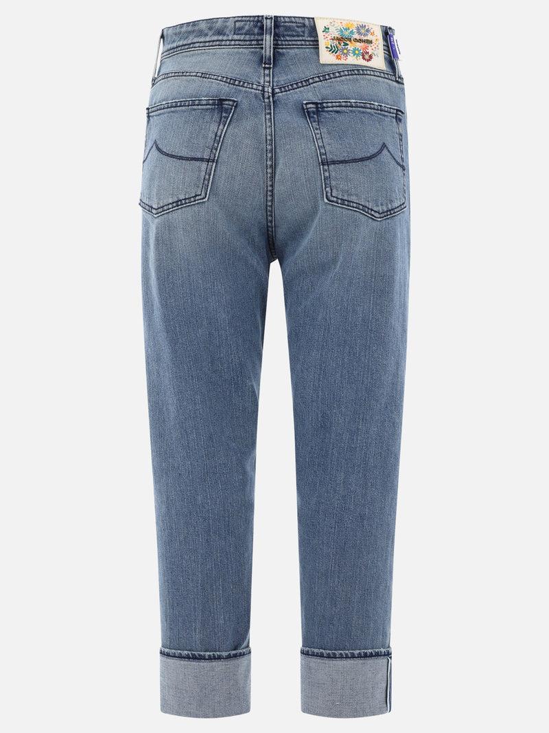 Vietti Jacob Cohën Jeans con cimosa "Jane" In Linea