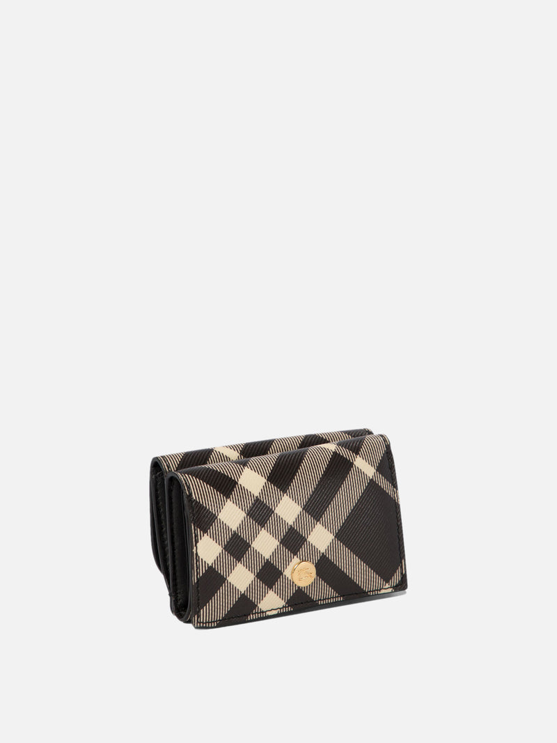 Vietti Burberry Portafoglio compatto "Check" Italy