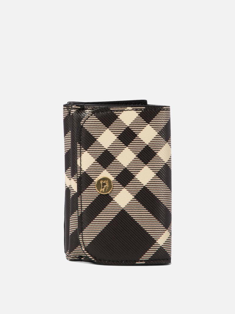 Vietti Burberry Portafoglio compatto "Check" Italy