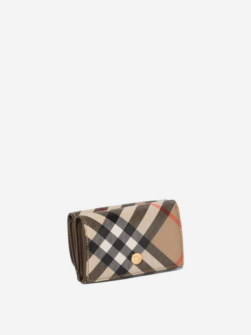 Vietti Burberry Portafoglio compatto "Check" Italia