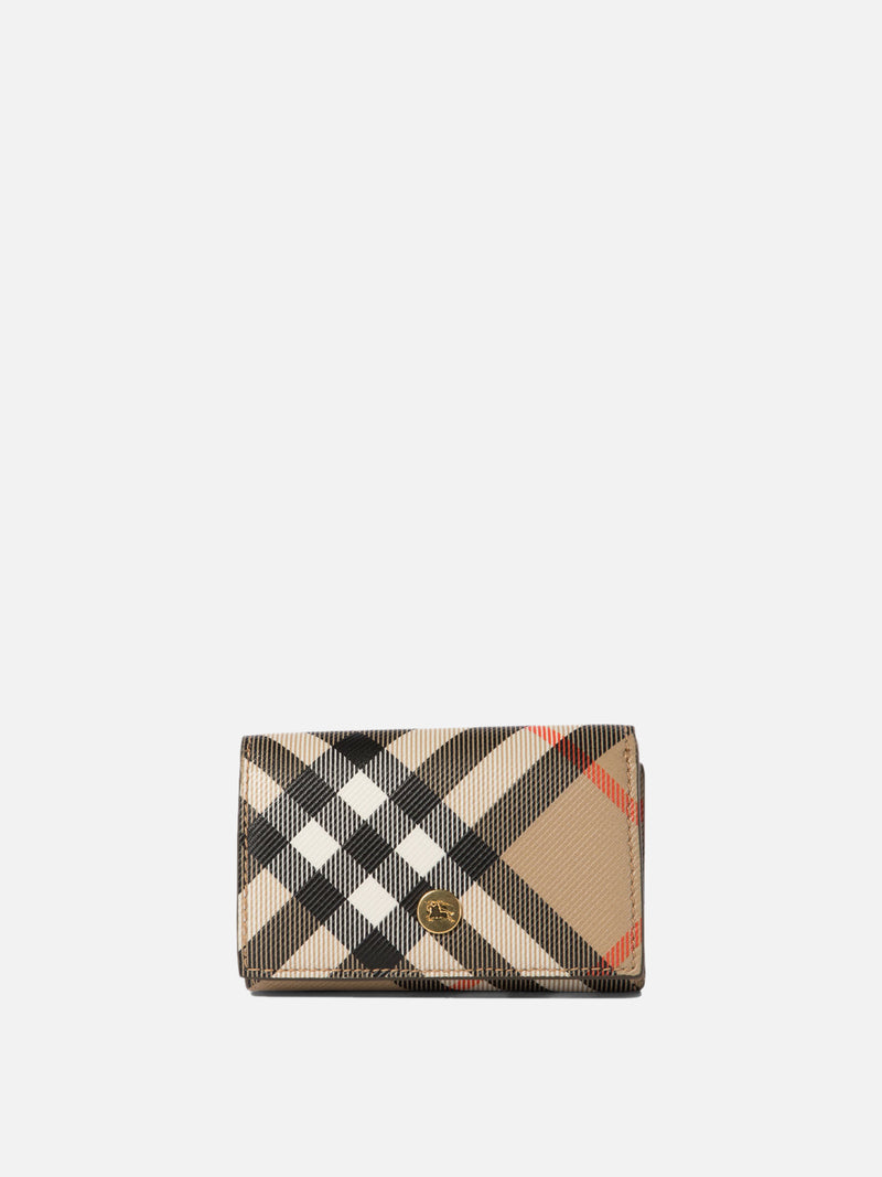 Vietti Burberry Portafoglio compatto "Check" Italia