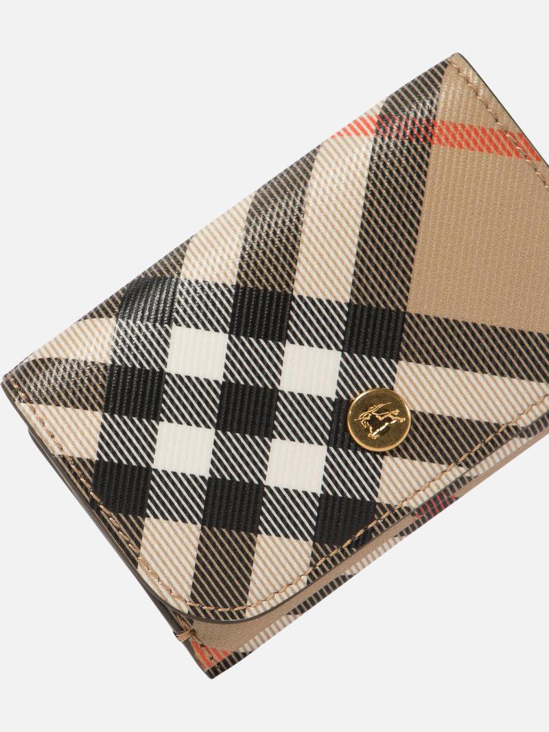 Vietti Burberry Portafoglio compatto "Check" Italia
