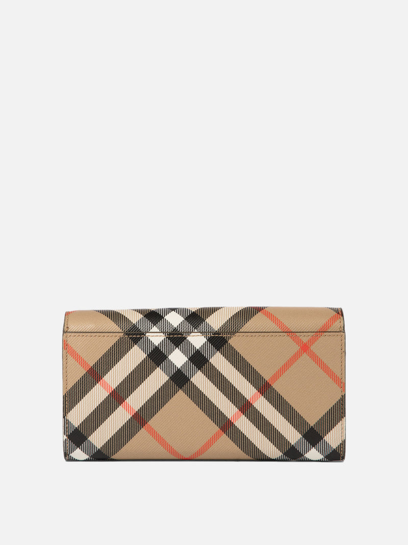 Vietti Burberry Portafoglio continental Check Hotsell