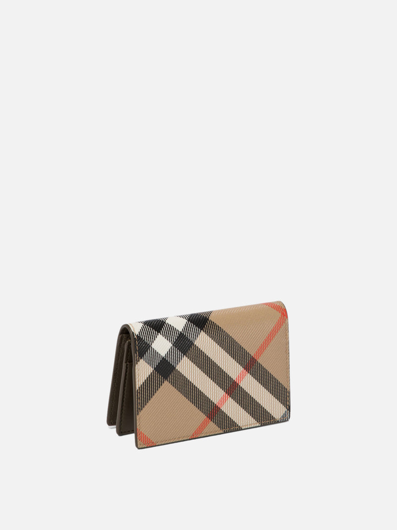 Vietti Burberry Portacarte bi-fold "Check" Vendita