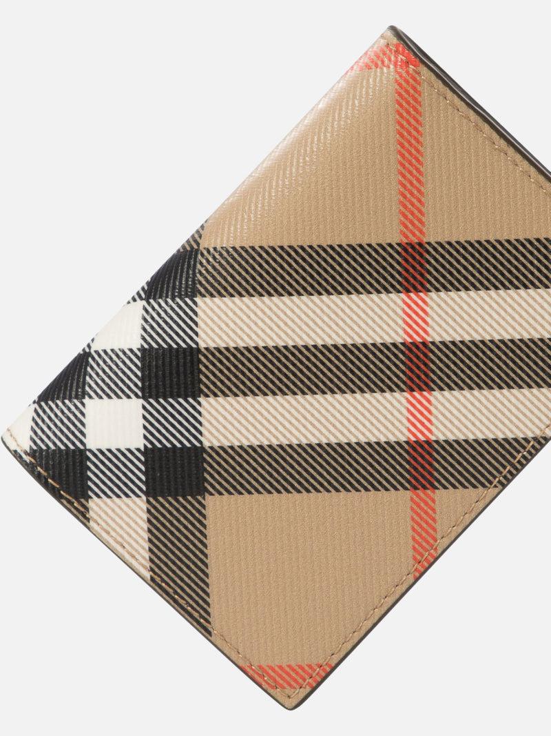 Vietti Burberry Portacarte bi-fold "Check" Vendita